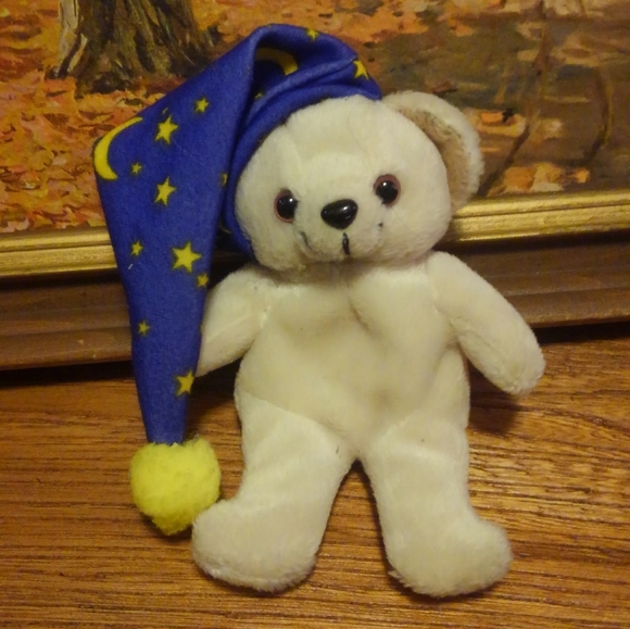 ✨ Vintage y2k 2001 Snuggle Bear 🐻 Plush Wizard - Picture 6 of 9